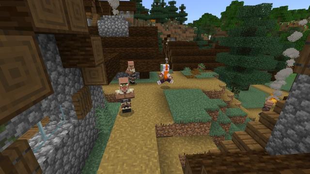 Screenshot of the Minecraft Bedrock Marketplace product Mega Village created by Lifeboat.