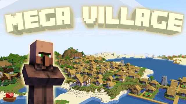 Thumbnail of the Minecraft Bedrock Marketplace product Mega Village created by Lifeboat.