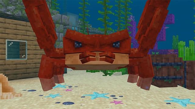 Screenshot of the Minecraft Bedrock Marketplace product Mermaid Village created by Lifeboat.