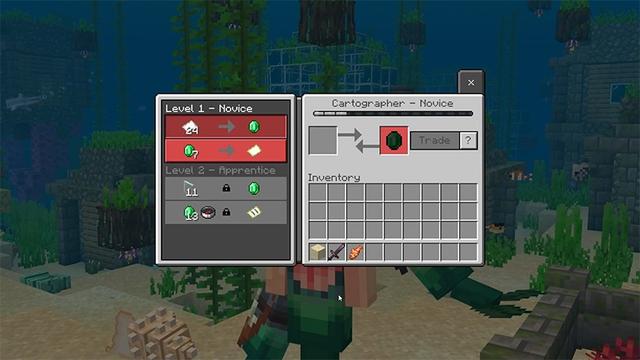 Screenshot of the Minecraft Bedrock Marketplace product Mermaid Village created by Lifeboat.