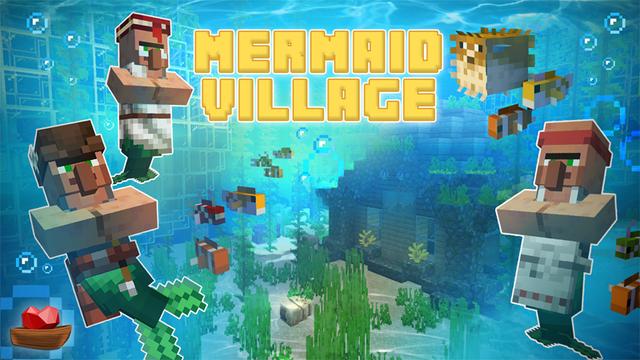 Thumbnail of the Minecraft Bedrock Marketplace product Mermaid Village created by Lifeboat.