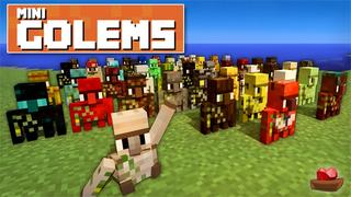 Thumbnail of the Minecraft Bedrock Marketplace product Mini Golems created by Lifeboat.