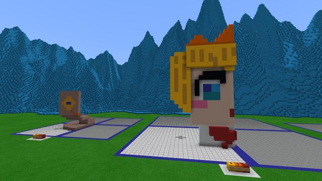 Screenshot of the Minecraft Bedrock Marketplace product Mirror Builder created by Lifeboat.