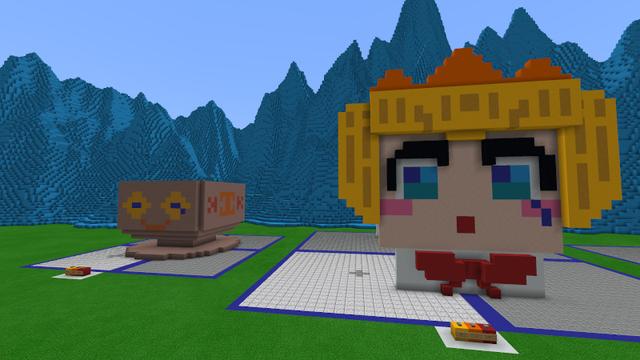 Screenshot of the Minecraft Bedrock Marketplace product Mirror Builder created by Lifeboat.