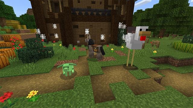Screenshot of the Minecraft Bedrock Marketplace product Misfit Mobs created by Lifeboat.