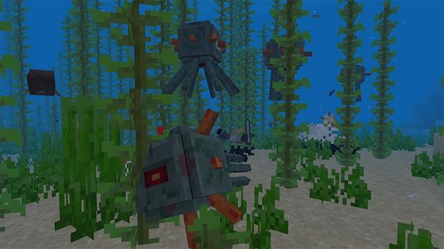 Screenshot of the Minecraft Bedrock Marketplace product Misfit Mobs created by Lifeboat.