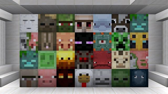 Screenshot of the Minecraft Bedrock Marketplace product Mob Blocks One Block Challenge created by Lifeboat.