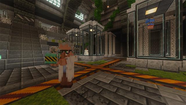 Screenshot of the Minecraft Bedrock Marketplace product Mob Fusion Add-On created by Lifeboat.