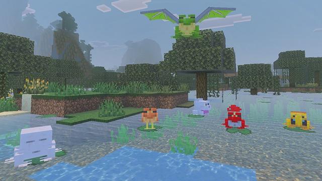 Screenshot of the Minecraft Bedrock Marketplace product Mob Fusion Add-On created by Lifeboat.
