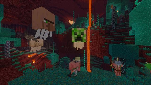 Screenshot of the Minecraft Bedrock Marketplace product Mob Fusion Add-On created by Lifeboat.
