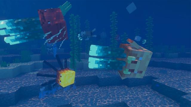 Screenshot of the Minecraft Bedrock Marketplace product Mob Fusion Add-On created by Lifeboat.