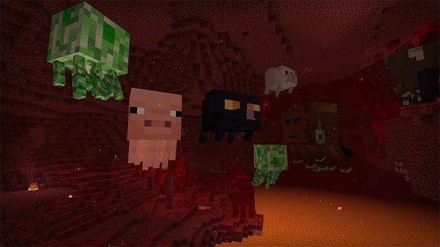 Screenshot of the Minecraft Bedrock Marketplace product Mob Fusion 2 created by Lifeboat.