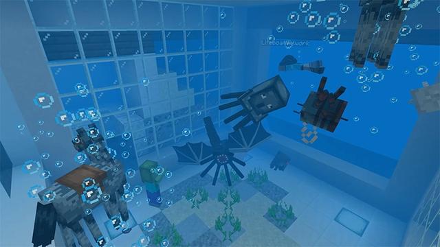 Screenshot of the Minecraft Bedrock Marketplace product Mob Fusion 2 created by Lifeboat.
