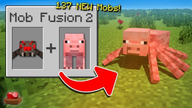 Thumbnail of the Minecraft Bedrock Marketplace product Mob Fusion 2 created by Lifeboat.