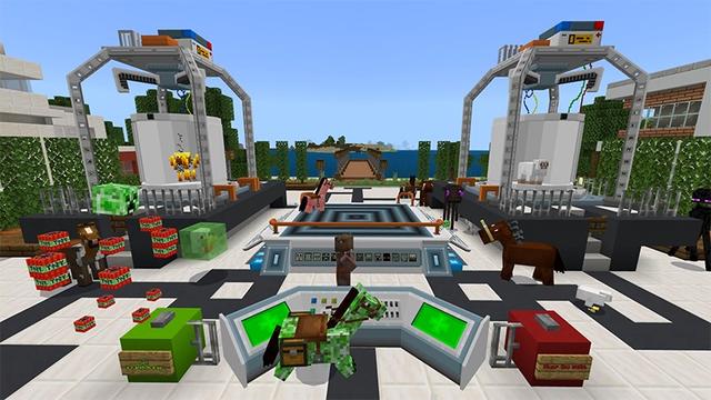 Screenshot of the Minecraft Bedrock Marketplace product Mob Fusion created by Lifeboat.