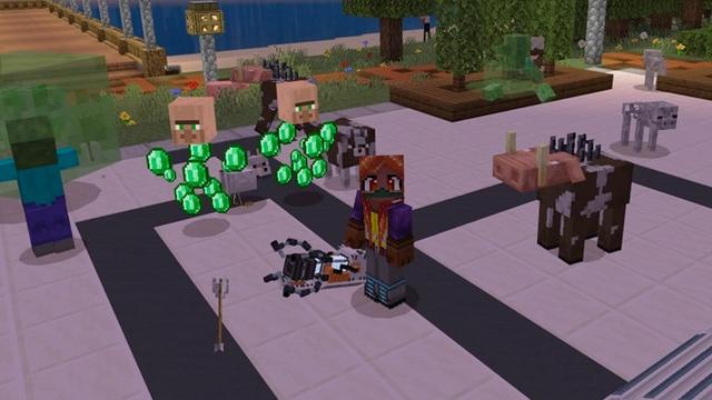 Screenshot of the Minecraft Bedrock Marketplace product Mob Fusion created by Lifeboat.