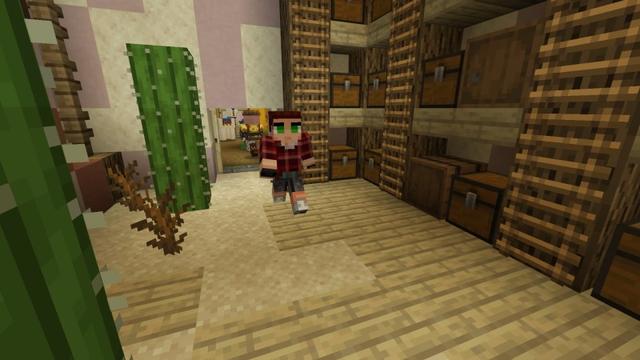 Screenshot of the Minecraft Bedrock Marketplace product Mob Head Base created by Lifeboat.