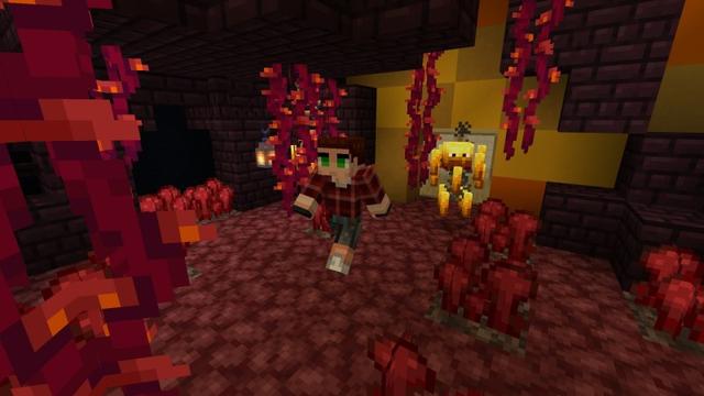 Screenshot of the Minecraft Bedrock Marketplace product Mob Head Base created by Lifeboat.