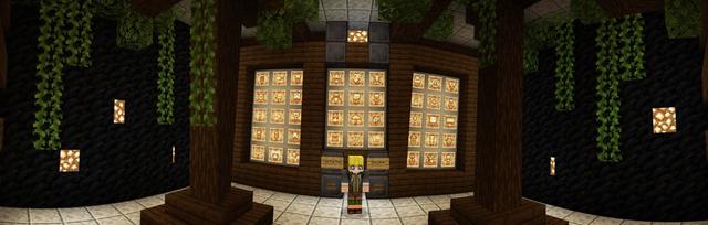 Panorama of the Minecraft Bedrock Marketplace product Mob Totems created by Lifeboat.
