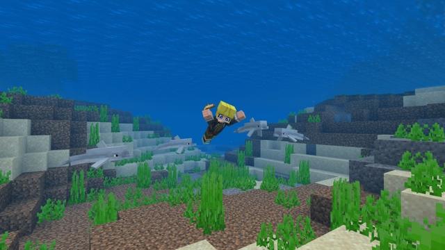 Screenshot of the Minecraft Bedrock Marketplace product Mob Totems created by Lifeboat.