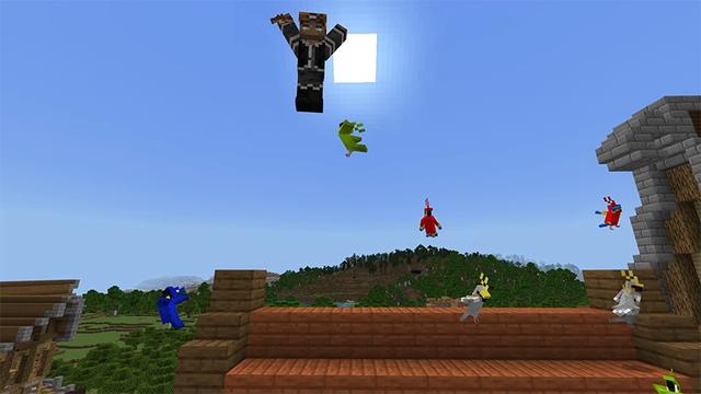 Screenshot of the Minecraft Bedrock Marketplace product Mob Totems created by Lifeboat.
