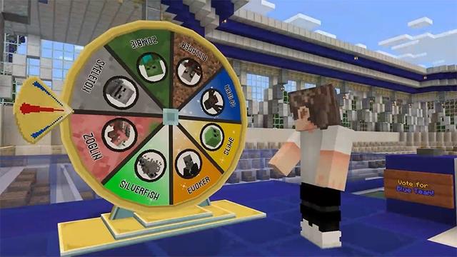 Screenshot of the Minecraft Bedrock Marketplace product Mob vs. Mob created by Lifeboat.