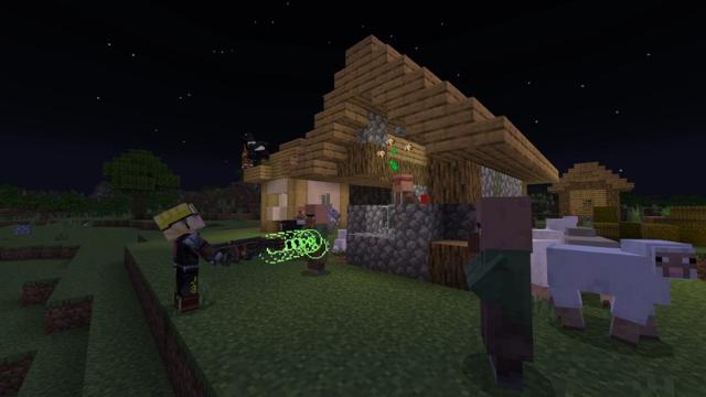 Screenshot of the Minecraft Bedrock Marketplace product Mobs and Blocks created by Lifeboat.