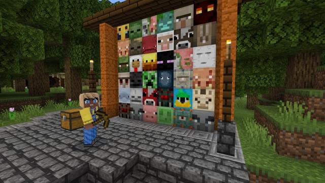 Screenshot of the Minecraft Bedrock Marketplace product Mobs Are Blocks created by Lifeboat.