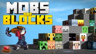 Thumbnail of the Minecraft Bedrock Marketplace product Mobs Are Blocks created by Lifeboat.