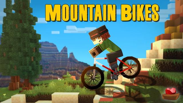 Thumbnail of the Minecraft Bedrock Marketplace product Mountain Bikes created by Lifeboat.