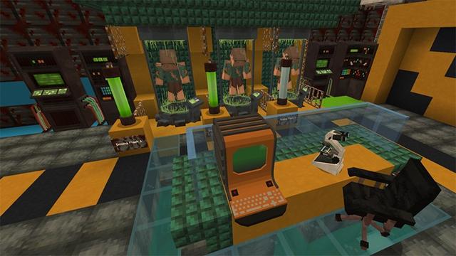 Screenshot of the Minecraft Bedrock Marketplace product Mutants and Zombies created by Lifeboat.