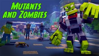 Thumbnail of the Minecraft Bedrock Marketplace product Mutantes e Zombies created by Lifeboat.
