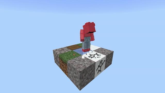 Screenshot of the Minecraft Bedrock Marketplace product Nine Block Challenge created by Lifeboat.