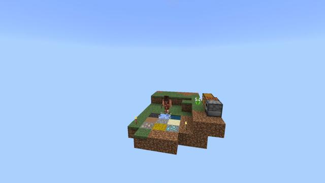 Screenshot of the Minecraft Bedrock Marketplace product Nine Block Challenge created by Lifeboat.