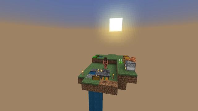 Screenshot of the Minecraft Bedrock Marketplace product Nine Block Challenge created by Lifeboat.