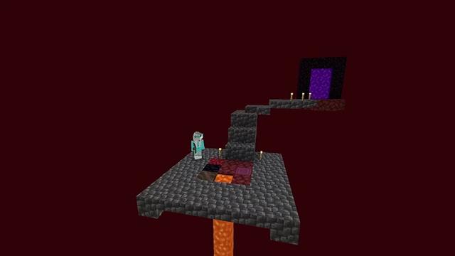 Screenshot of the Minecraft Bedrock Marketplace product Nine Block Challenge created by Lifeboat.
