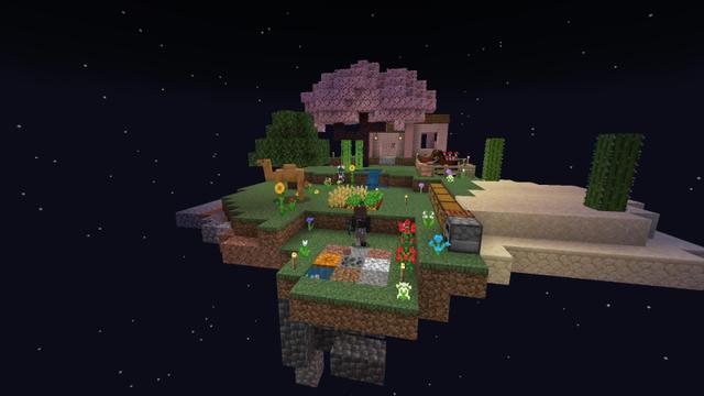 Screenshot of the Minecraft Bedrock Marketplace product Nine Block Challenge created by Lifeboat.