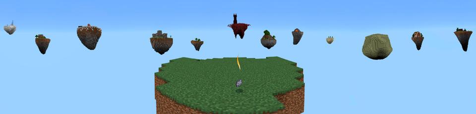 Panorama of the Minecraft Bedrock Marketplace product One Item Challenge created by Lifeboat.