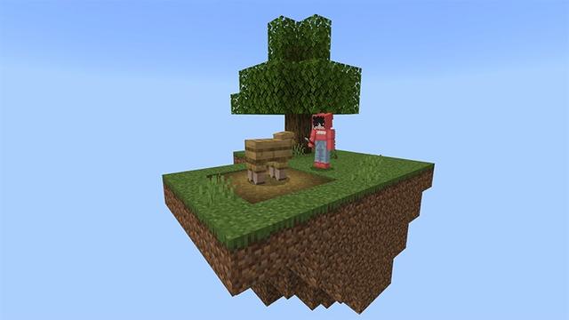Screenshot of the Minecraft Bedrock Marketplace product One Sheep Challenge created by Lifeboat.