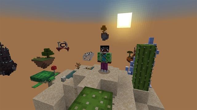 Screenshot of the Minecraft Bedrock Marketplace product One Sheep Challenge created by Lifeboat.