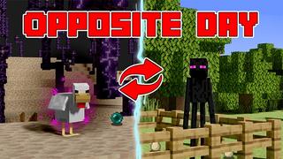 Thumbnail of the Minecraft Bedrock Marketplace product Opposite Day created by Lifeboat.