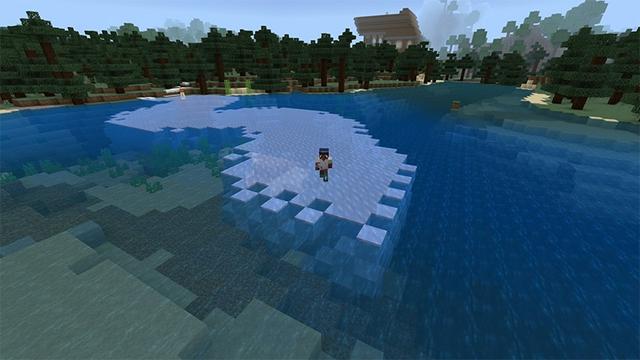 Screenshot of the Minecraft Bedrock Marketplace product Ore Totems+ created by Lifeboat.