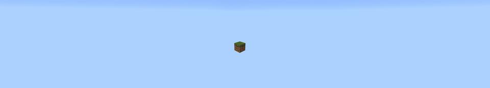 Panorama of the Minecraft Bedrock Marketplace product Original One Block Challenge created by Lifeboat.