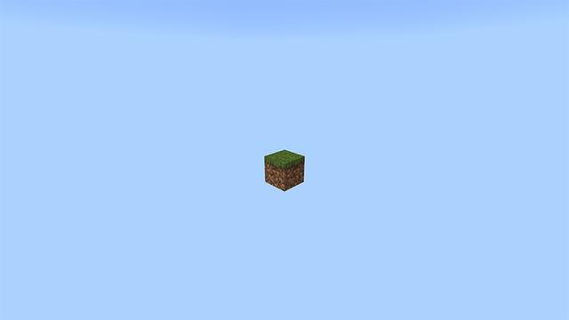 Screenshot of the Minecraft Bedrock Marketplace product Original One Block Challenge created by Lifeboat.