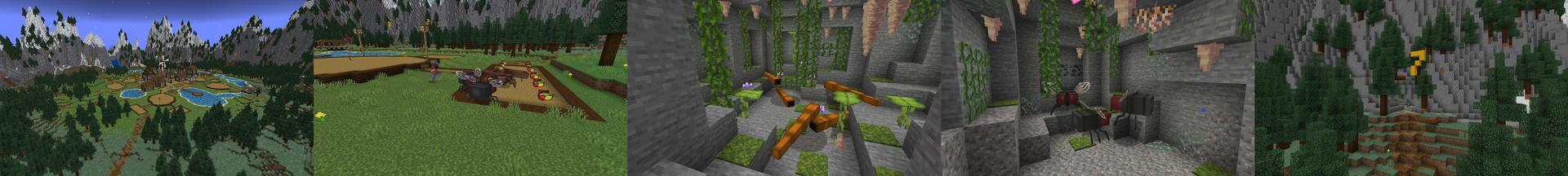 Panorama of the Minecraft Bedrock Marketplace product Pest Control created by Lifeboat.