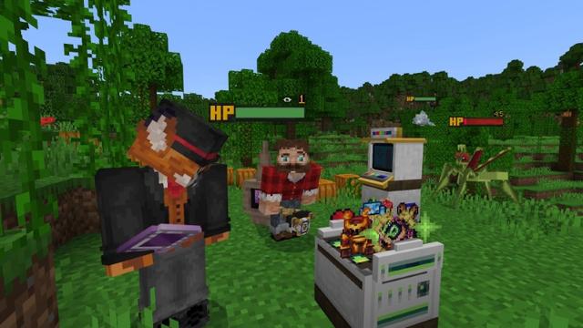 Screenshot of the Minecraft Bedrock Marketplace product PixelPals: Evolved Add-On created by Lifeboat.