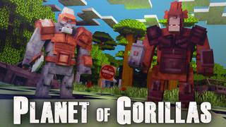 Thumbnail of the Minecraft Bedrock Marketplace product Planeta dos Gorilas created by Lifeboat.