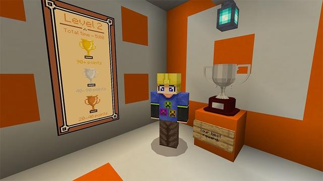 Screenshot of the Minecraft Bedrock Marketplace product Pop It created by Lifeboat.