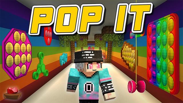 Thumbnail of the Minecraft Bedrock Marketplace product Pop It created by Lifeboat.