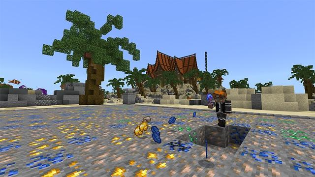 Screenshot of the Minecraft Bedrock Marketplace product Prisons: Origins created by Lifeboat.